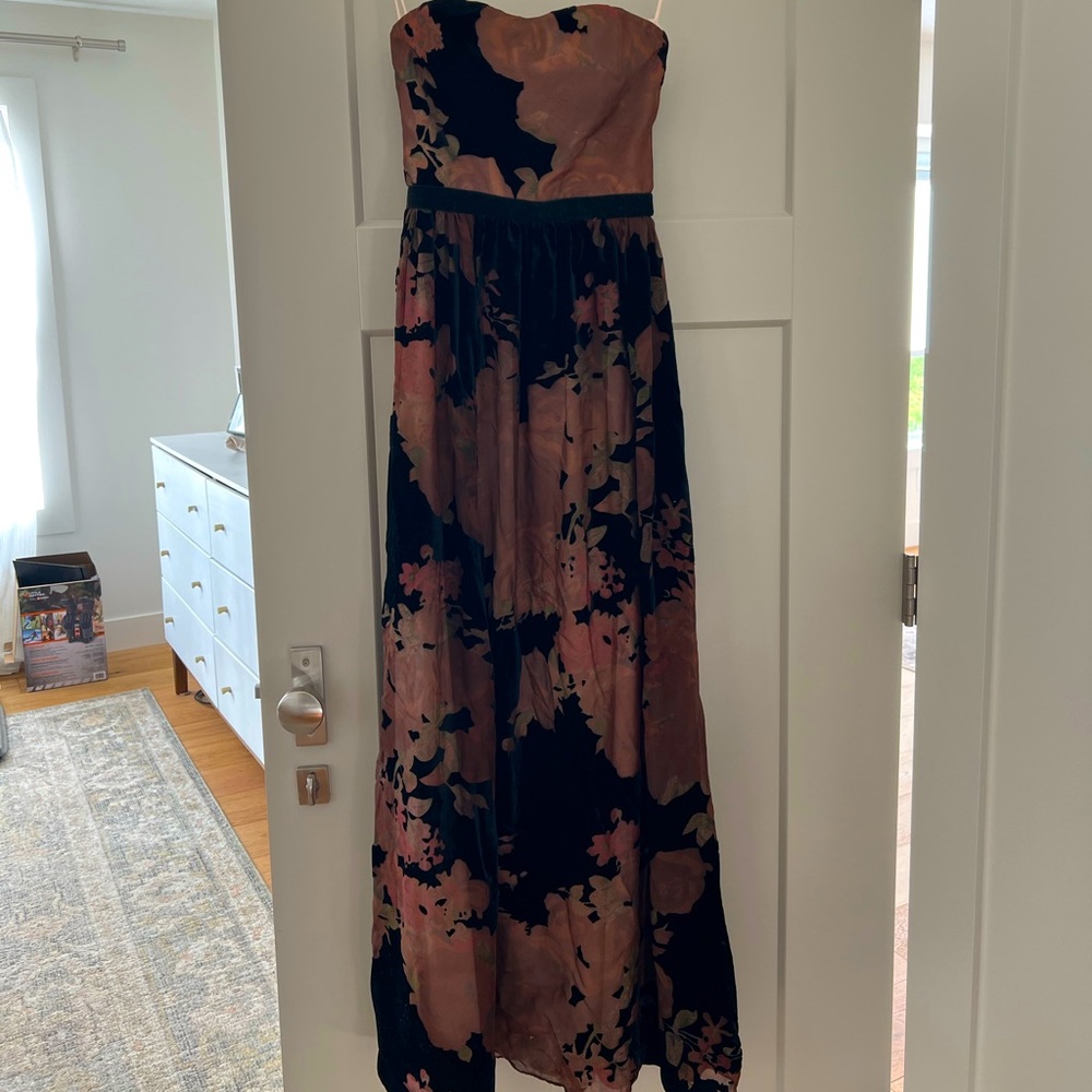 Anthropologie Strapless Dress